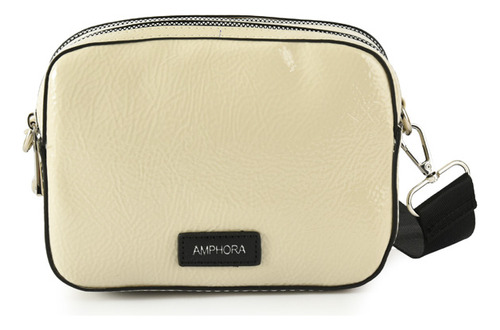 Cartera Bandolera Mediana Marguerite Blanco Crudo