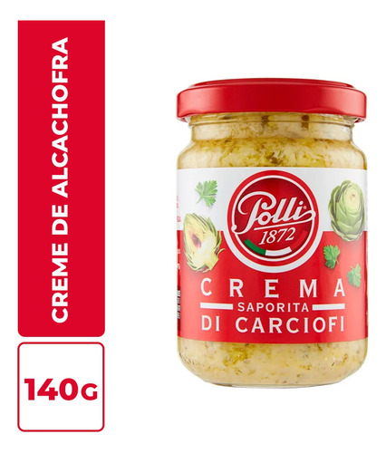 Creme De Alcachofra Polli 140g Polli