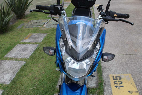 Haojue Dk 150 2018 Azul Partida Elétrica