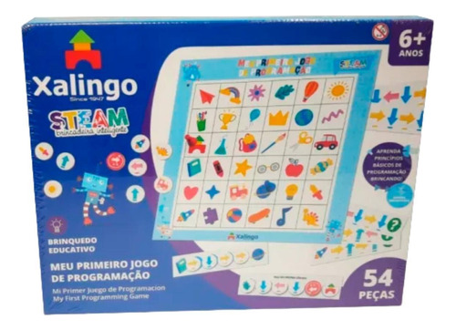 Brinquedo Encaixe Meu Primeiro Jogo Programação Educativo