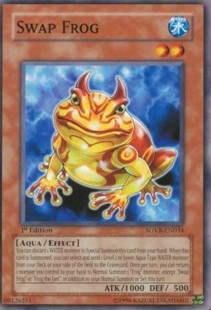 Yu-gi-oh! - Swap Frog (sovr-en034) - Polvo De Estrellas - Un