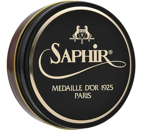 Esmalte Saphir Para Cuidar Calzado De Piel Cafe Claro 50ml