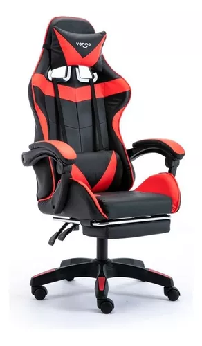 Silla Pc Sillon Gamer Con Apoya Pies Calidad Premium Ergon