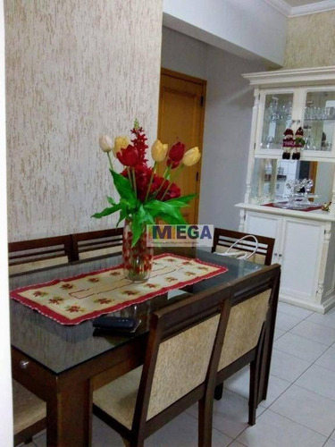 Apartamento Com 3 Dormitórios À Venda, 87 M² Por R$ 629.900 - Taquaral - Campinas/sp - Ap4738