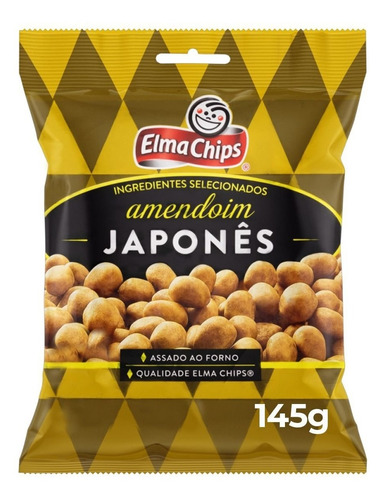 Amendoim Japonês Pacote 145g Elma Chips