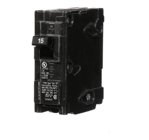 Interruptor Termomagnetico Qp 1x15a Pack 12 Pz Siemens Q115