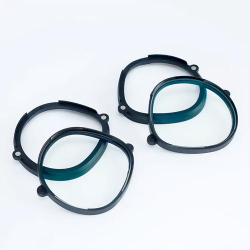 Lente De Proteção Com Filtro De Luz Azul Para Quest 2 Cor Preto