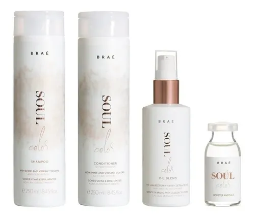 Braé Soul Color Kit Presente Sh + Cond + Sérum + Ampola