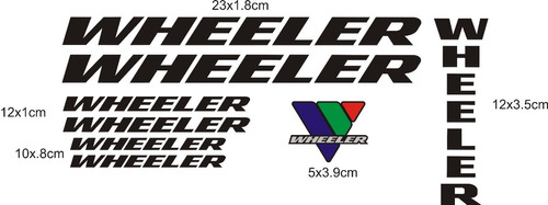 Calcomanias Para Bicicleta Wheeler