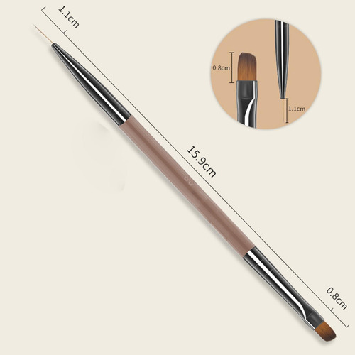 2 Set De 3 Plumas Para Diseñar Uñas Con 2 Piezas