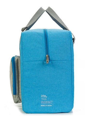 Bolso Grande Plegable Viaje Reforzado Jsbags Martinez Azul Marino