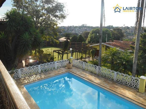 Chácara Com 6 Dormitórios À Venda, 2500 M² Por R$ 1.300.000,00 - Jardim Estância Brasil - Atibaia/sp - Ch1252