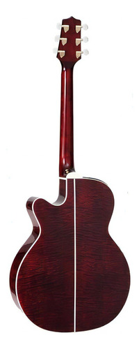 Guitarra Takamine GN75ce Wr & TK40d, color rojo abeto macizo, guía para la mano derecha