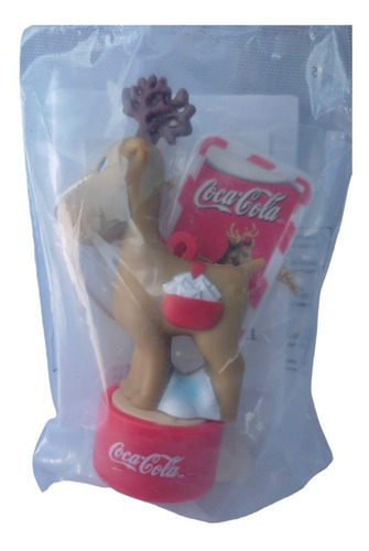 Figura Reno Para El Buzon De Los Deseos Coca Cola