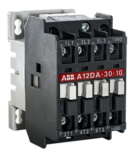 Contactor Tripolar Abb Ax12 1 Na 12 Amp Bobina 380v