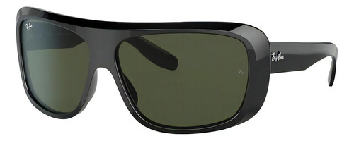 Lentes De Sol Ray-ban Blair Negro Y Verde Ss