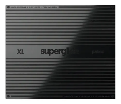 Pulsar／Superglide2 Glass Mousepad Mouse Pad Gamer Vidro Alumino-Silicato Pulsar SuperGlide V2 XL