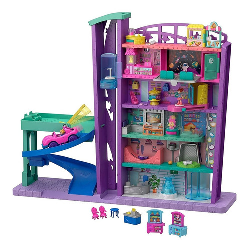 Polly Pocket Pollyville Mega Mall 6 Pisos 