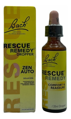 Esencias Florales Rescue Remedy En Gotas 20 Ml