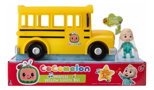 Cocomelon Autobus Micro Escolar Con Sonido