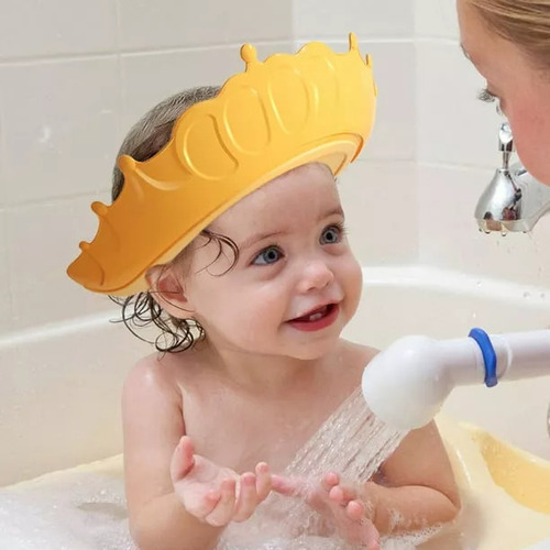 Gorro De Ducha Ajustable Para Proteger Ojos Oídos Del Bebé