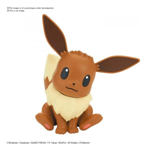 Maqueta Pokemon - Eevee 04 Bandai 20 Piezas