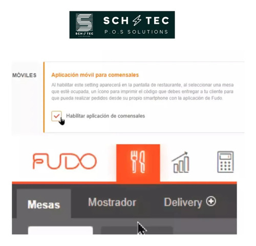 Fudo Software Facturacion Bar Restaurant Pc Monitor Impresor