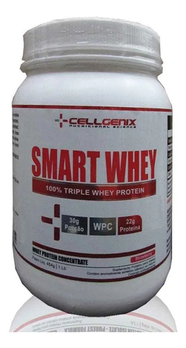 Smart Whey 454g Morango - Cellgenix