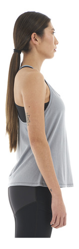 Polera Mujer Lippi Summer Uv-stop Tank Celeste