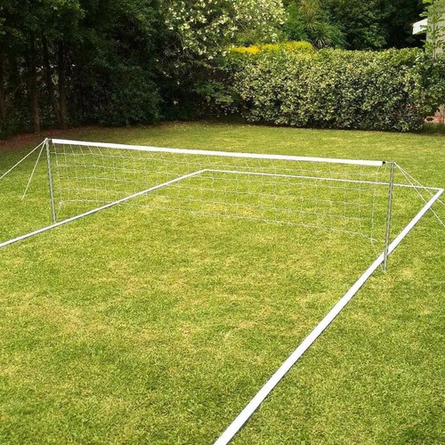Imagen 5 de 9 de 100m Linea Cinta + Clavos Demarcar Cancha Futbol Rugby Voley
