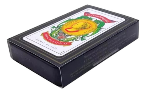 6 Baraja Española Guadalupana Lujo 100 % Plástico 40 Cartas Plastificada