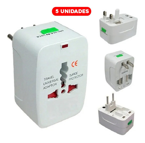5. Enchufe universal adaptado (España, Portugal, Francia, Alemania)