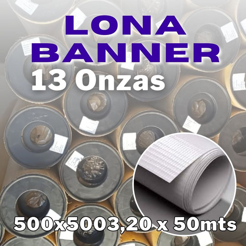 Banner 13 Onz, 3,20 Mts De Ancho