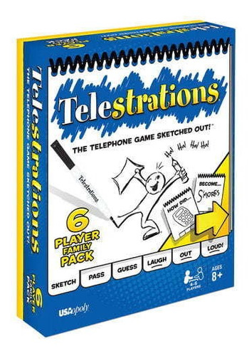 Juego De Mesa Para 6 Jugadores Telestrations