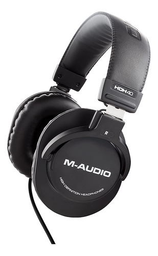 Auriculaes Negros Con Microfono - M-audio Hdh40