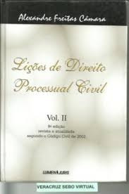 Livro Lições De Direito Processual Civil - Alexandre Freitras Camara [2005]