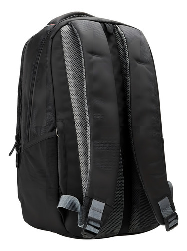 Mochila Samsonite Reconnection Titan Black, diseño de tela lisa