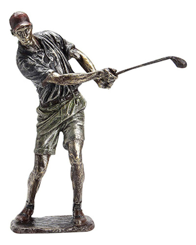 Figura De Golfista Vintage Para Decoración De Estatua De Res