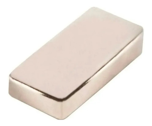 Imagen 2 de 5 de 10 Imanes De Neodimio 20x10x3mm Rectangular Ultra Potente