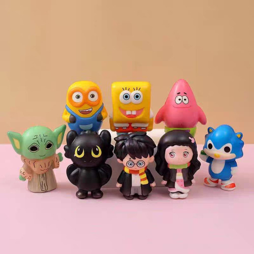 Squishy Juguete Antiestrés Kawaii Personajes Animados Varios Harry Potter