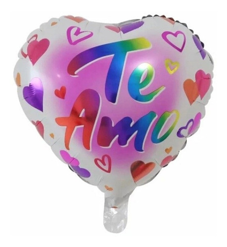 Globo Metalizado Te Amo Día De Enamorados Cotillón Activarte