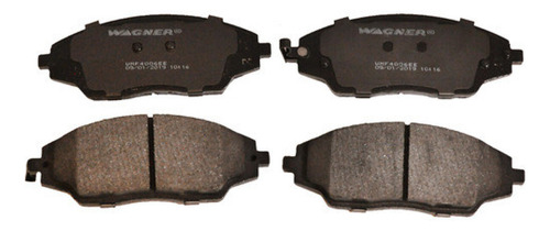 Set Balatas Semimetalicas Del Sonic L 4 1.8l 12/17 Wagner