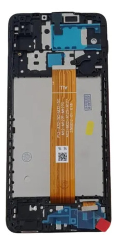 Tela Display Frontal Compatível Com A12 M12 Com Aro + Chave Preto