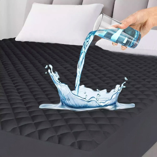 Cubrecolchón Impermeable 1.5 Plazas + Funda De Almohada