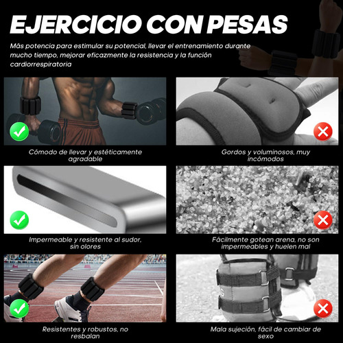 Polainas Para Tobillos Y Muñecas, Totalmente Ajustable