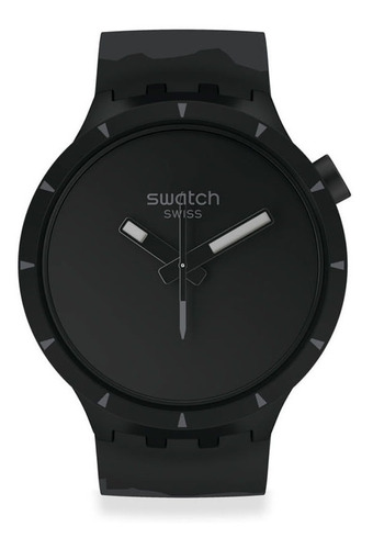 Imagen 1 de 2 de Reloj Swatch Big Bold Bioceramic Basalt Sb03b110