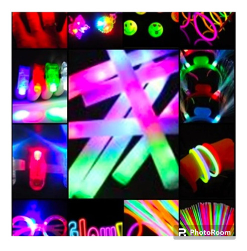 Combo Cotillon Luminoso 401 Art. Carnaval Carioca Fluo Neon