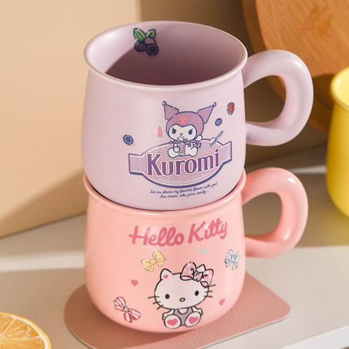 Taza De Cerámica Sanrio, Taza De Desayuno, Taza De Agua