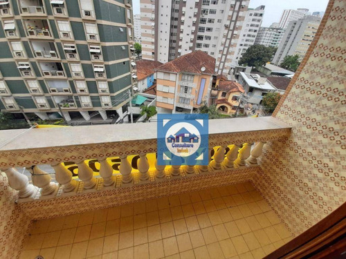 Imagem 17 de 30 de Apartamento Com 3 Dormitórios À Venda, 220 M² Por R$ 750.000,00 - José Menino - Santos/sp - Ap2077