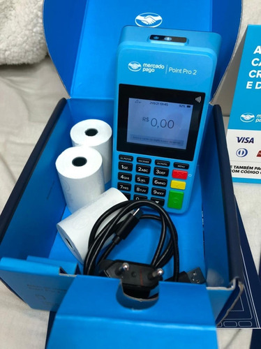 Máquina De Cartão Point Pro2/chip Vivo.   3g.mercado Pago